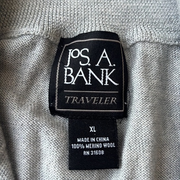 Jos. A. Bank Modern Fit 1/4 Zip Sweater - Picture 8 of 9